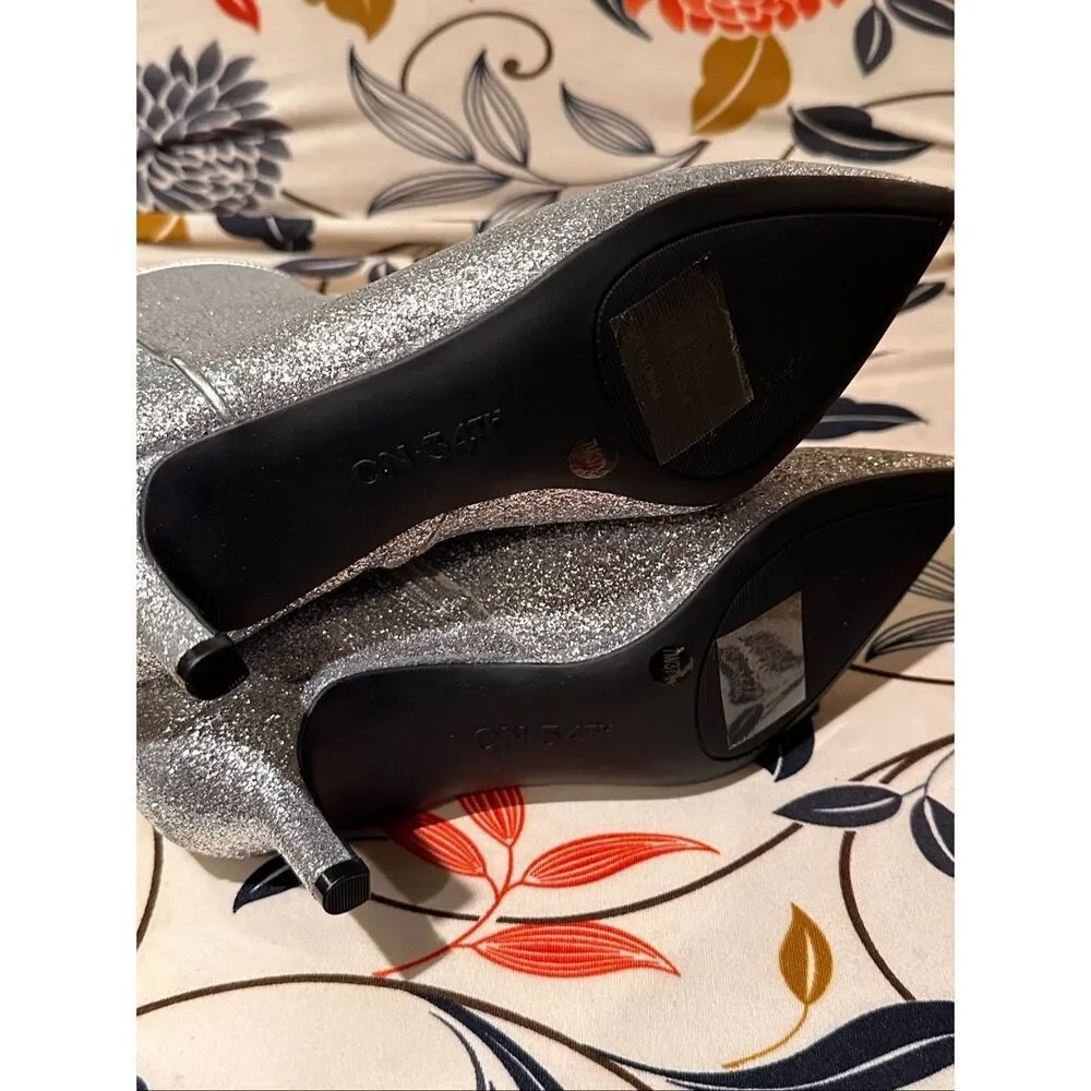 NWT On 34th kitten heel booties